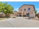 Large backyard with a firepit and basketball hoop at 9948 W Chipman Rd, Tolleson, AZ 85353