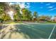 Exterior view of the community basketball court with trees around at 1008 W Heatherwood St, San Tan Valley, AZ 85140