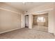 A large and empty bedroom with sliding closet doors and natural light at 10535 W San Miguel Ave, Glendale, AZ 85307