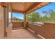 The balcony has a lovely view of the surrounding desert landscape at 11500 E Cochise Dr # 2001, Scottsdale, AZ 85259