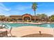 Resort-style pool featuring desert landscaping and a sun-soaked deck at 11500 E Cochise Dr # 2001, Scottsdale, AZ 85259
