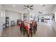 Bright and airy dining space with stylish decor, perfect for entertaining guests and enjoying meals at 11563 W Jefferson St, Avondale, AZ 85323