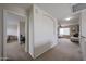 Hallway offers a view of office and living room areas at 11563 W Jefferson St, Avondale, AZ 85323