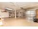 The garage has ample space and storage, enhancing its functionality for homeowners at 12325 W Canterbury Dr, El Mirage, AZ 85335
