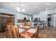 An open kitchen and dining area perfect for entertaining or a Gathering dinner at 13629 W San Miguel Ave, Litchfield Park, AZ 85340