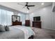 Bedroom featuring a ceiling fan and comfortable furnishings at 13629 W San Miguel Ave, Litchfield Park, AZ 85340
