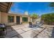 Inviting backyard patio with outdoor seating, perfect for relaxation and entertaining at 15038 N 22Nd St, Phoenix, AZ 85022