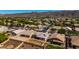 Aerial view of the neighborhood highlighting a view of a neighborhood with mountain views at 1634 E Harwell Rd, Phoenix, AZ 85042