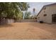 Large, empty backyard with gravel at 2210 N 27Th Pl, Phoenix, AZ 85008