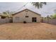 Large, empty backyard with gravel at 2210 N 27Th Pl, Phoenix, AZ 85008