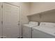 Bright laundry room with modern washer and dryer at 2210 N 27Th Pl, Phoenix, AZ 85008