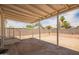 Spacious covered patio area in the backyard, perfect for outdoor relaxation at 231 N 88Th Way, Mesa, AZ 85207