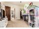 Bright bedroom featuring a unique, decorative loft bed and natural light at 23465 S 202Nd St, Queen Creek, AZ 85142
