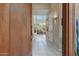 Grand entryway with a view of the living room and backyard at 27892 N 108Th Way, Scottsdale, AZ 85262