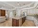 Spacious kitchen island with granite countertops and stainless steel appliances at 30406 N 54Th St, Cave Creek, AZ 85331
