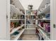 Well-stocked pantry with ample shelving for organized storage of food and household supplies at 321 W Brooks St, Gilbert, AZ 85233