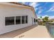 Spacious balcony overlooking desert landscape with palm trees visible in the distance at 3514 E Desert Willow Rd, Phoenix, AZ 85044