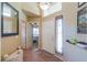 Inviting entryway featuring neutral colors and lots of natural light at 44890 W Desert Garden Rd, Maricopa, AZ 85139