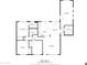 Detailed floor plan showcasing layout with kitchen, bedrooms, living spaces, and total square footage at 8140 E Mitchell Dr, Scottsdale, AZ 85251