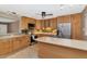 Bright, functional kitchen showcasing stainless appliances, plenty of storage and counter space at 8140 E Mitchell Dr, Scottsdale, AZ 85251
