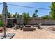 Charming backyard patio features an outdoor fire pit and comfortable seating, ideal for enjoying outdoor evenings at 13614 N 33Rd Ave, Phoenix, AZ 85029