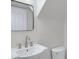 Modern bathroom featuring a sleek vanity, stylish mirror, and toilet at 1563 S Longspur Ln, Gilbert, AZ 85296