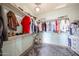 Spacious walk-in closet with ample shelving and hanging space for organized storage at 18550 W Mcneil St, Goodyear, AZ 85338
