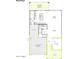 First floor plan featuring an open layout kitchen, great room, office, and 3-car tandem garage at 2283 E Foremaster Rd, San Tan Valley, AZ 85140