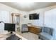 Home office featuring a large desk area, tasteful decor, and comfortable seating for work or study at 2725 E Mine Creek Rd # 1208, Phoenix, AZ 85024