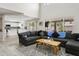 Comfortable living room with open floor plan and access to the kitchen at 3126 W Stephens Pl, Chandler, AZ 85226