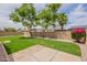 Large, landscaped backyard perfect for outdoor living and entertaining at 3620 E Ludlow Dr, Phoenix, AZ 85032
