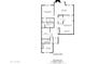 Detailed floor plan showcasing the layout of the home with measurements and room names at 5231 E Tamblo Dr, Phoenix, AZ 85044