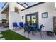 Private patio featuring an outdoor table and chairs perfect for lounging at 5404 N 41St St, Phoenix, AZ 85018