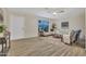 Cozy living room featuring neutral tones, stylish furniture, and plenty of natural light at 5808 E Brown Rd # 49, Mesa, AZ 85205