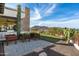 Charming outdoor space with stone accents and a scenic desert landscape at 6102 E Sage Dr, Paradise Valley, AZ 85253