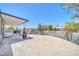 Spacious concrete patio, ideal for entertaining and outdoor living at 6921 W Wanda Lynn Ln, Peoria, AZ 85382