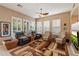 Inviting living room with plentiful windows and comfortable seating that offers a welcoming ambiance at 7291 E Eagle Feather Rd, Scottsdale, AZ 85266