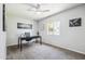 Bright office featuring a desk, modern decor, and plenty of natural light for a productive workspace at 7307 N 17Th Ave, Phoenix, AZ 85021