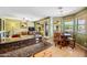 The open living area leads to a dining area and offers a seamless flow at 7342 E Norwood St, Mesa, AZ 85207