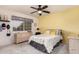 Inviting bedroom with carpeted floors and ample natural light at 7460 E Kiowa Ave, Mesa, AZ 85209