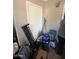 This entryway features ample space, a piano, and closet with door at 9054 E Crescent Ave, Mesa, AZ 85208