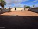Spacious backyard with room for landscaping or outdoor living at 1149 S 98Th St, Mesa, AZ 85208