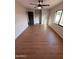 Bedroom with wood flooring and a spacious closet at 1149 S 98Th St, Mesa, AZ 85208