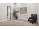 Large bedroom space, with a tv and an ensuite bathroom, designed for relaxation at 13750 E Yucca St, Scottsdale, AZ 85259