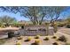 Sierra Hills Exclusive Estate Community entrance with beautiful landscaping and mountain views at 13750 E Yucca St, Scottsdale, AZ 85259