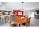 Open-concept kitchen with dining room and views of the outside at 1702 E Staghorn Ln, Carefree, AZ 85377