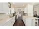 Kitchen featuring white cabinets, granite countertops and stainless steel appliances at 19606 N 23Rd Way, Phoenix, AZ 85024