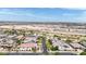 Scenic neighborhood view featuring new home construction and beautiful mountain vistas in the distance at 20421 W Legend Trl, Buckeye, AZ 85396