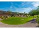 View of neighborhood with well maintained yards and mature trees at 4771 E Meadow Land Dr, San Tan Valley, AZ 85140