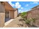 Lush flowering plants add beauty to the backyard at 7214 W Crest Ln, Glendale, AZ 85310